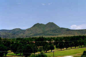 Twin Peaks near Alpine TX